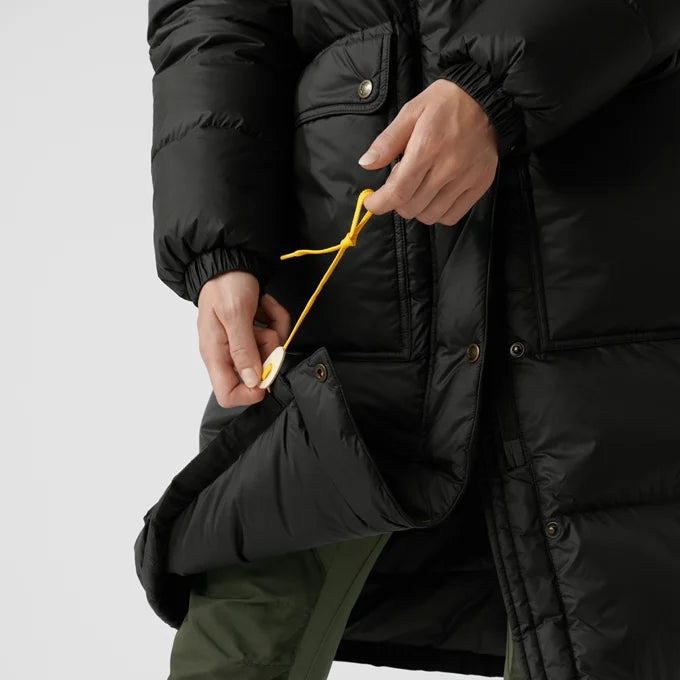 Fjallraven - Parka longue en duvet Expedition - Femme