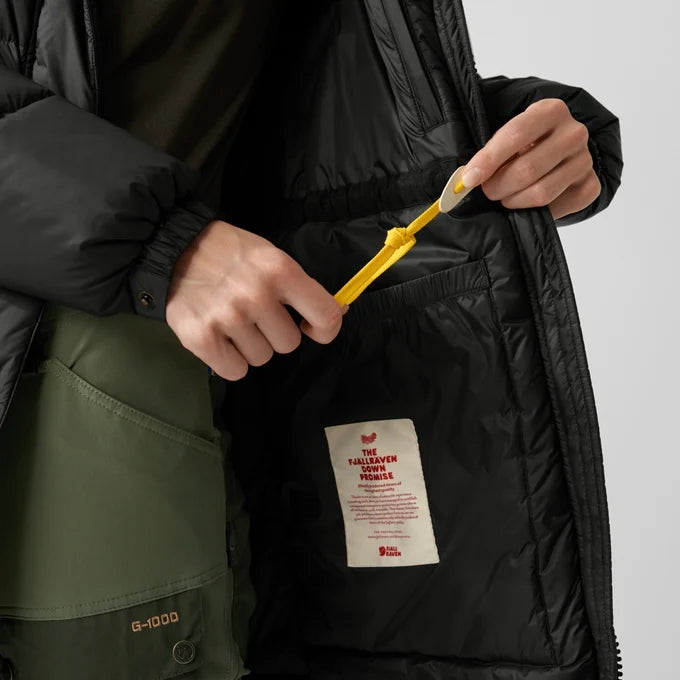 Fjallraven - Parka longue en duvet Expedition - Femme