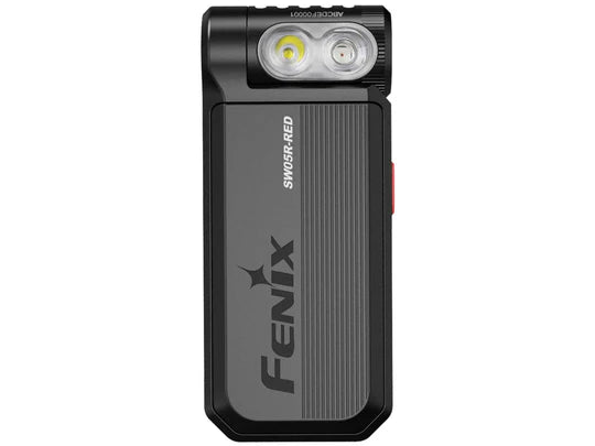 Fenix Multipurpose Clip-on Light with Red and White Light Sources