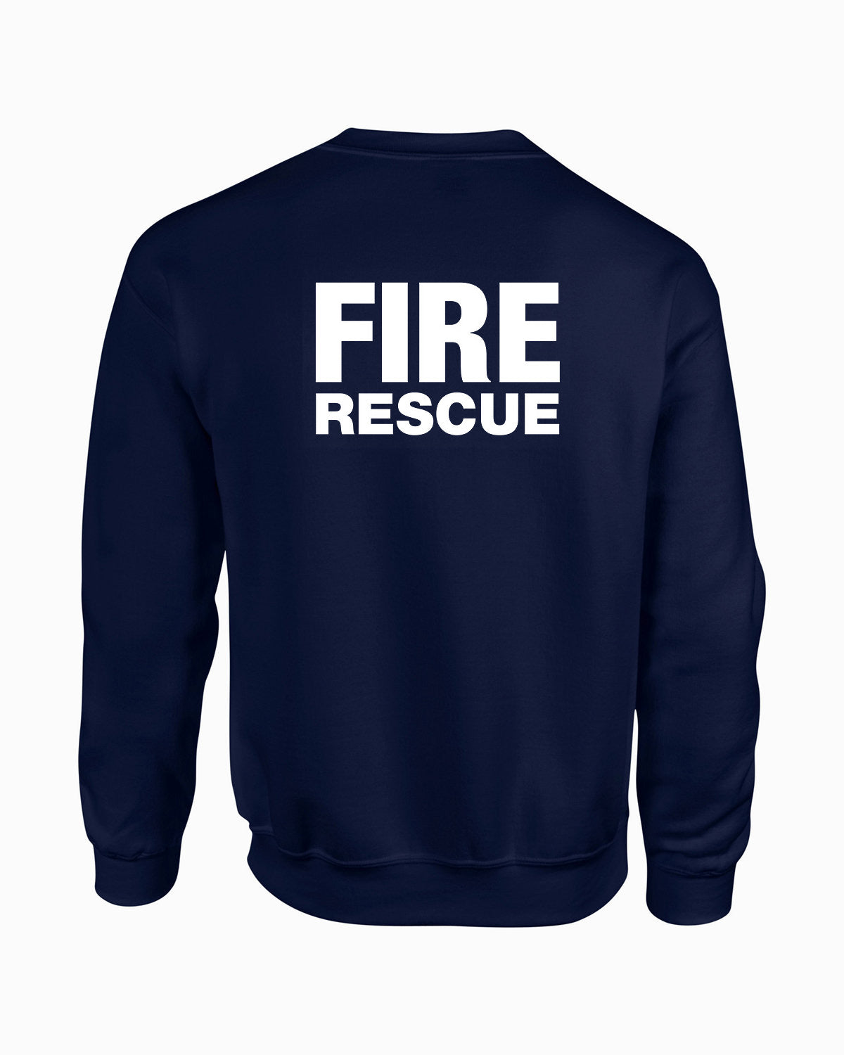 Sweat-shirt Fire avec texte blanc