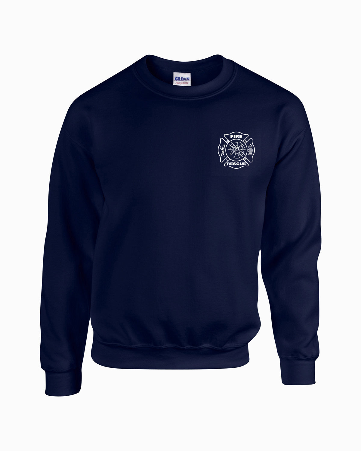 Sweat-shirt Fire avec texte blanc