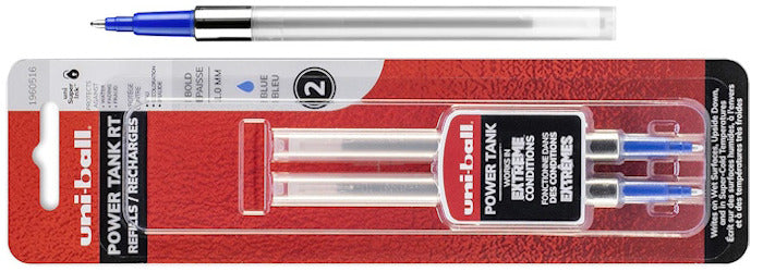 Uni-Ball Power Tank RT - Refill - 2 pack