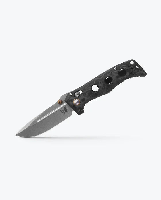 Benchmade Mini Adamas Marbled Carbon Fiber