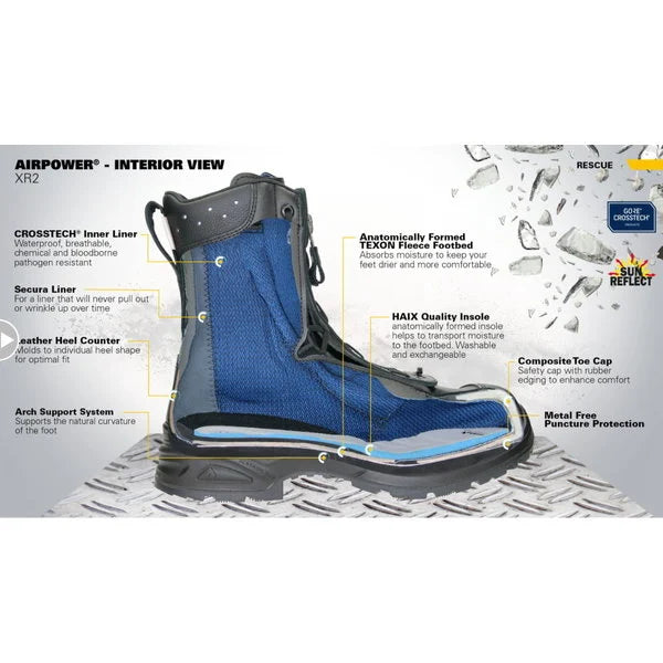 Haix - Men's Airpower R2 (NFPA 1999) EMS Station Boot