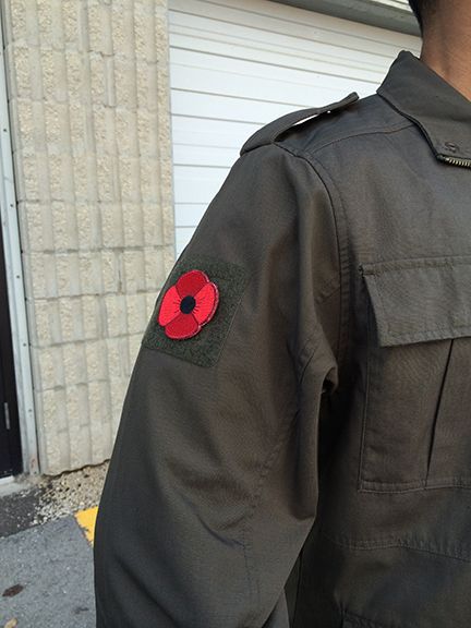 Velcro Poppy Patch