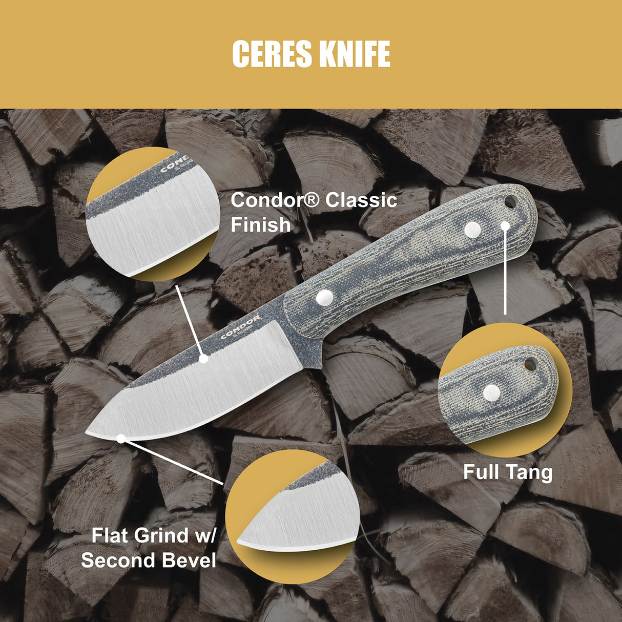 Condor Tool & Knife - Ceres Knife
