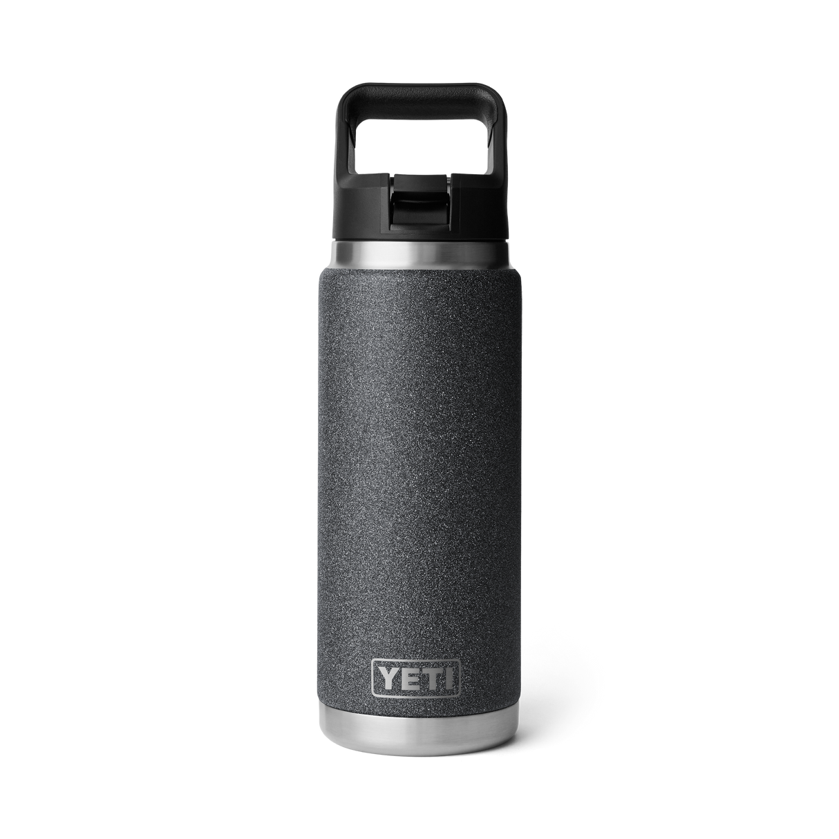 YETI Rambler 26 oz C Straw Bottle (Black Stone)