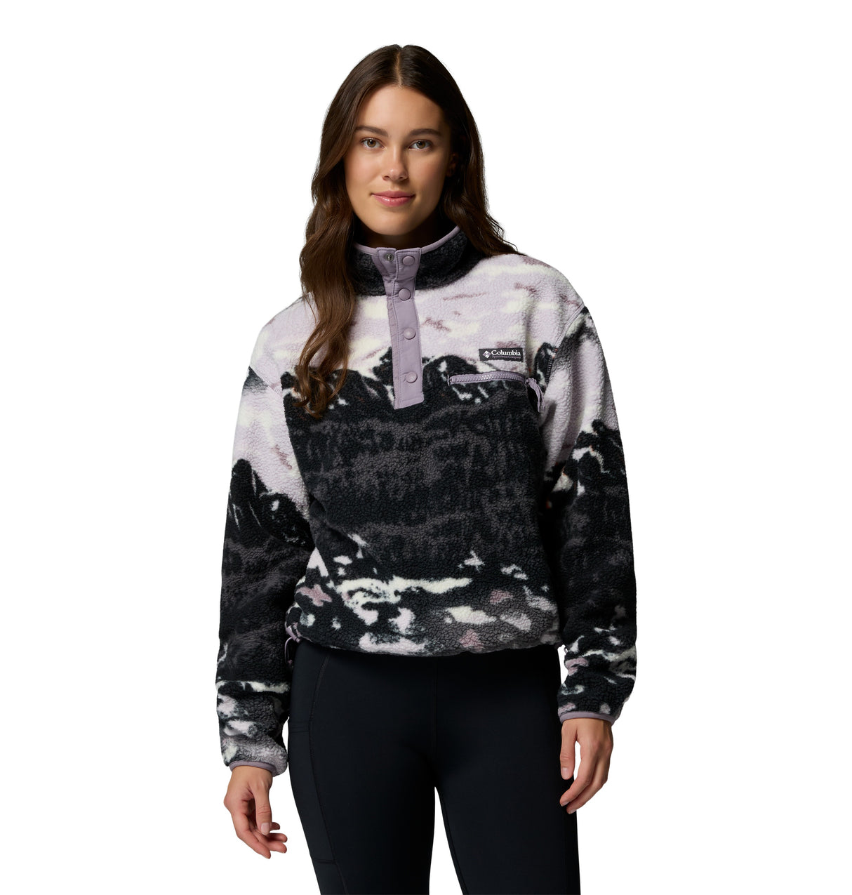 Columbia - Women's Helvetia II Printed Cropped Half Snap