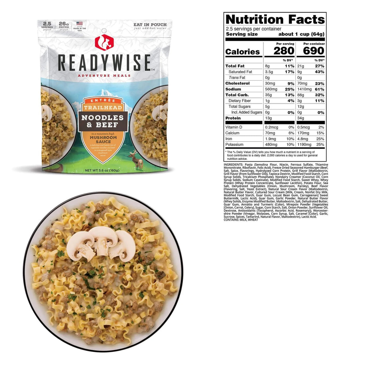 World Famous - Trailhead Noodles With Beef