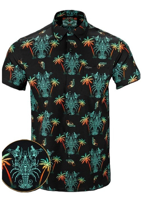 Retro Rifle Lobster (Blue)