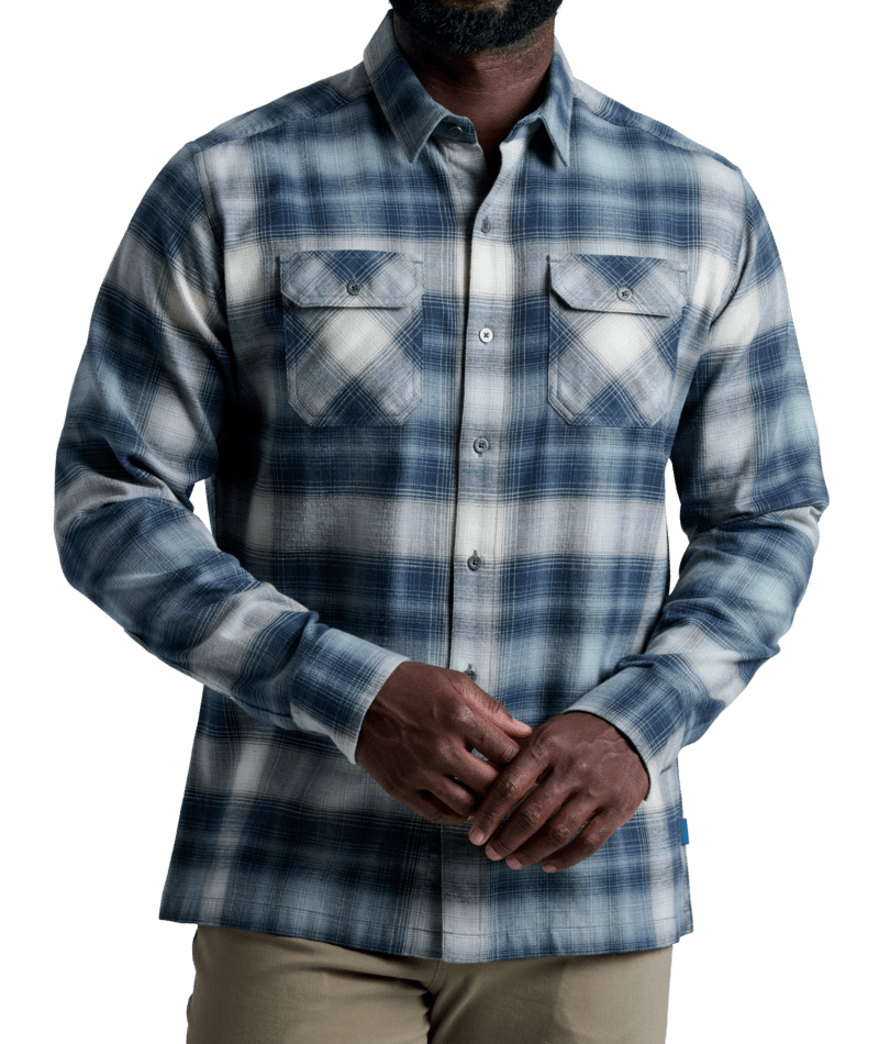 KUHL - Chemise à manches longues en flanelle Dillingr