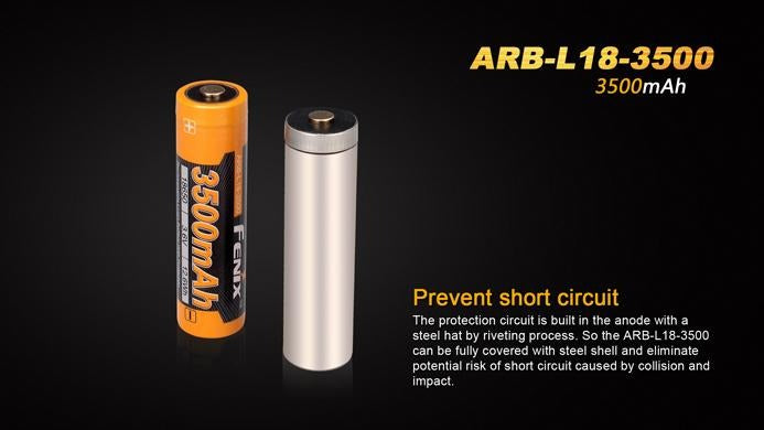 Fenix - 4000mAh 18650 Rechargeable Battery