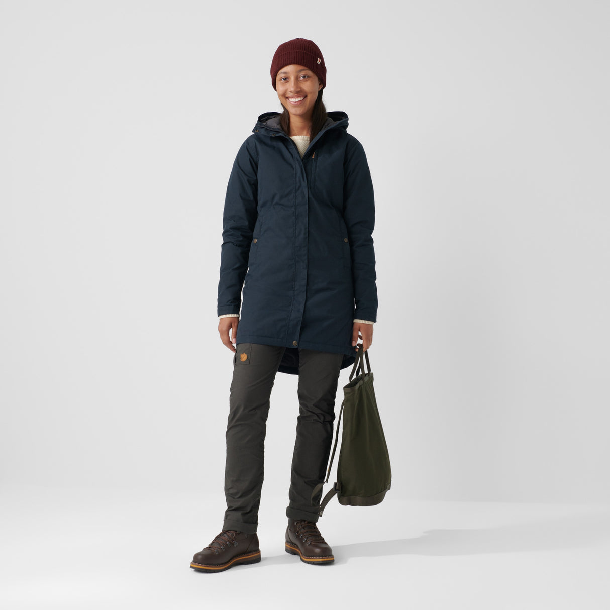 Fjallraven - Parka matelassée Kiruna pour femme