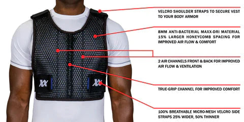 Gilet pare-balles Maxx-Dri Vest 4.0 avec ventilation