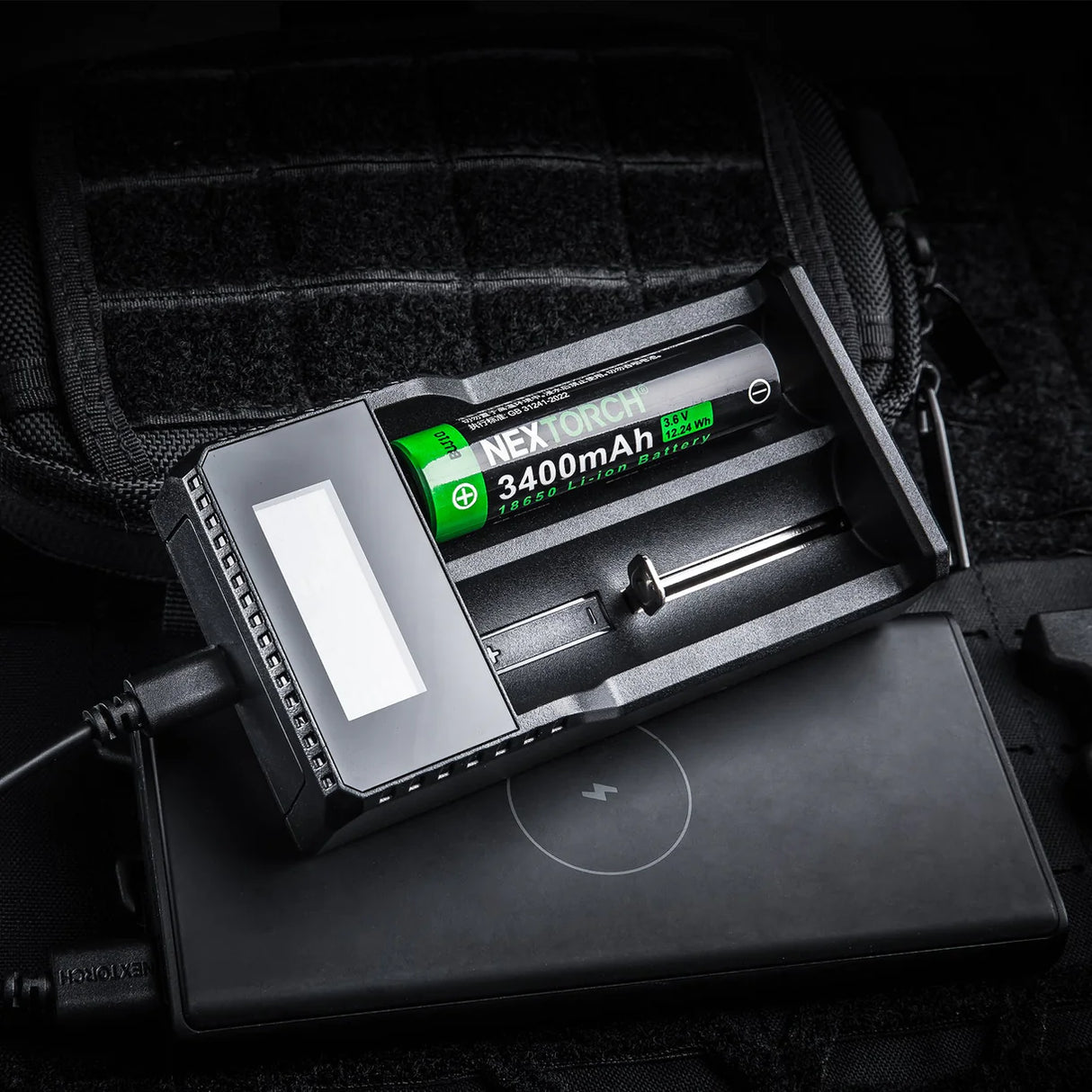 NEXTORCH - 18650 USB Type-C Battery 3400mAh