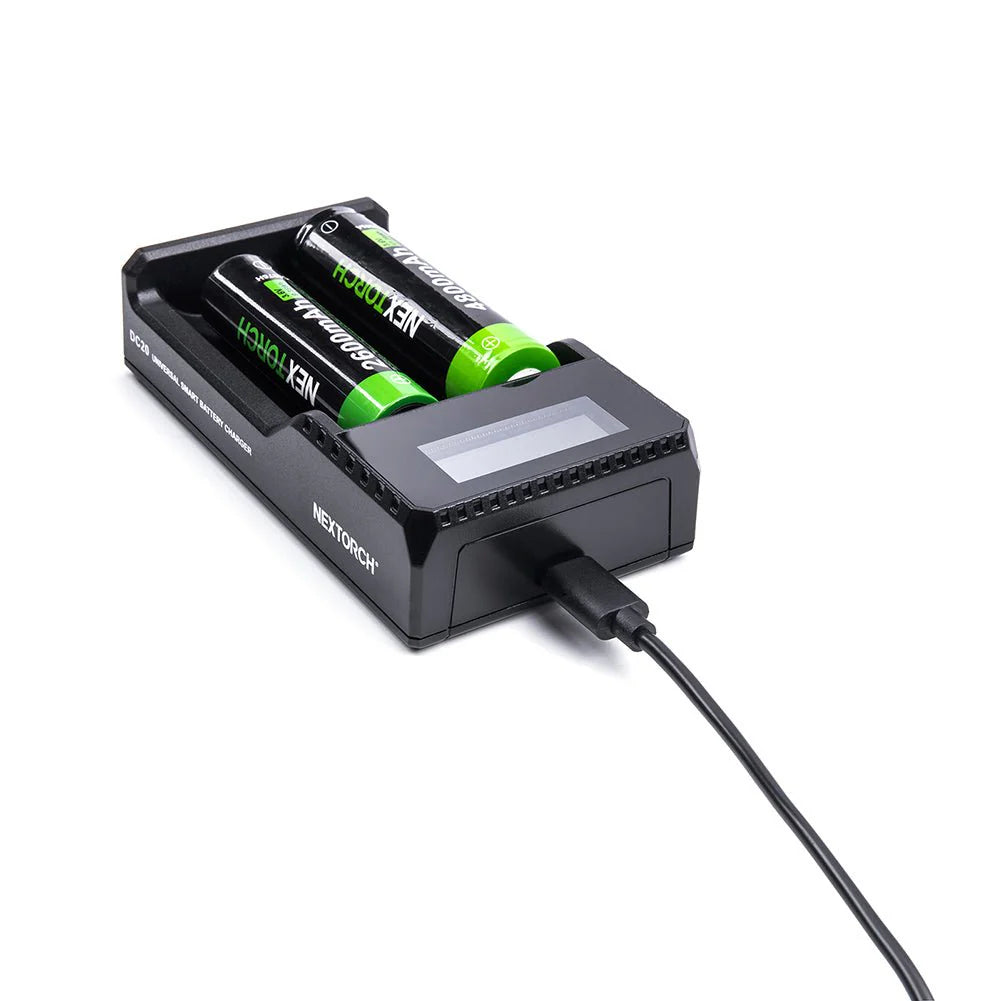 NEXTORCH - Battery Charger for DC20044 Rechargeable Batteries