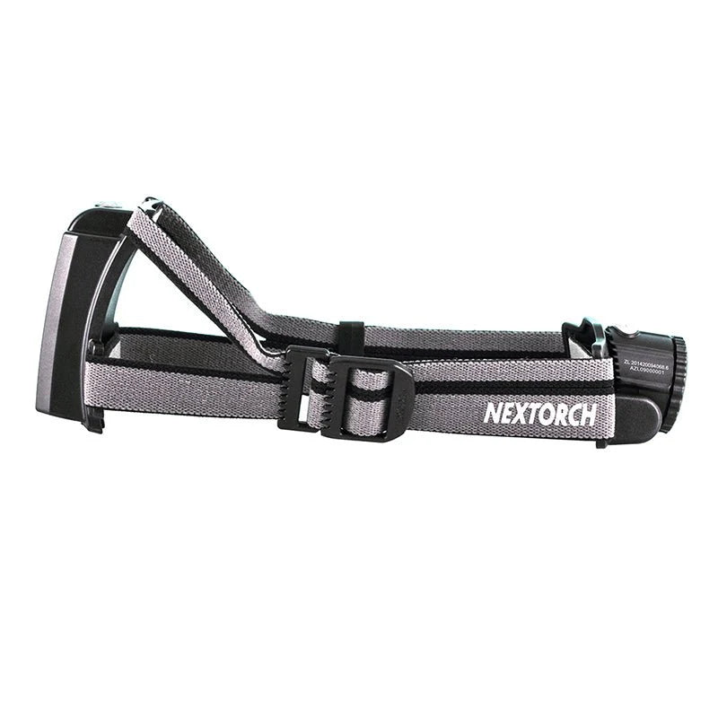 NexTorch - Lampe frontale, 600 lumens, LED OSRAM P9, rechargeable, pile AA