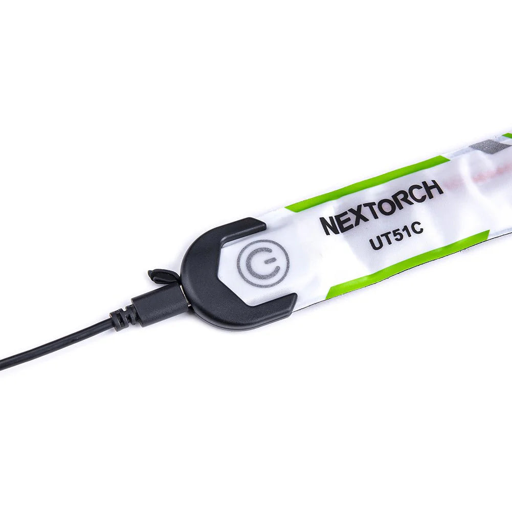 NEXTORCH - UT51C Colorful rechargeable LED slap wrap