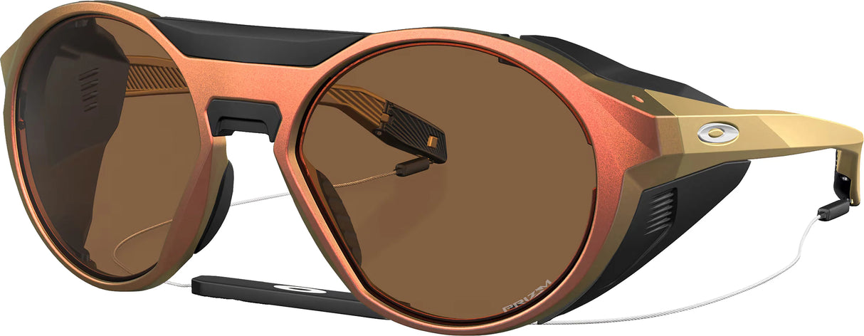 Oakley Clifden Coalesce Sunglasses - Matte Red Gold Colorshift