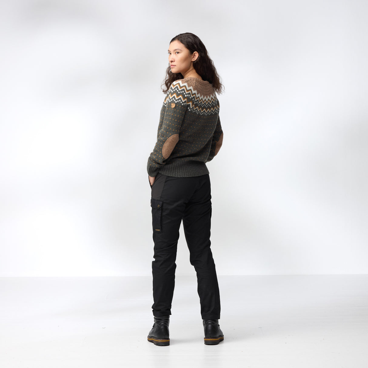Fjallraven - Pull en tricot Ovik pour femme