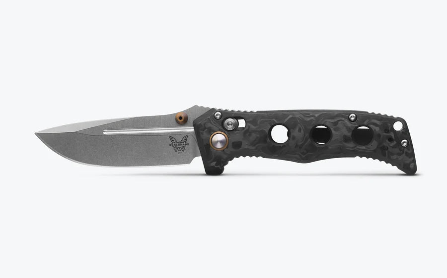 Benchmade Mini Adamas Marbled Carbon Fiber