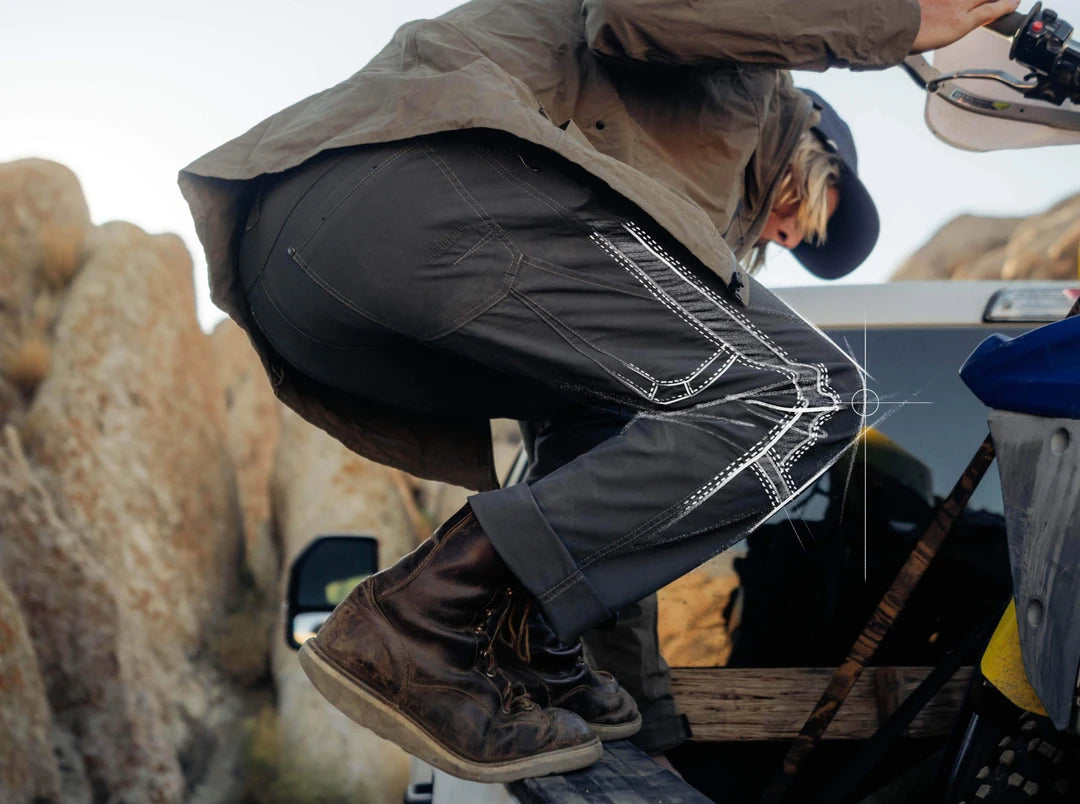 Free Ryde™ waistband for a comfortable fit.