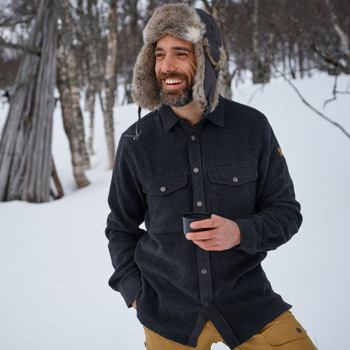 Fjallraven Canada Shirt Solid