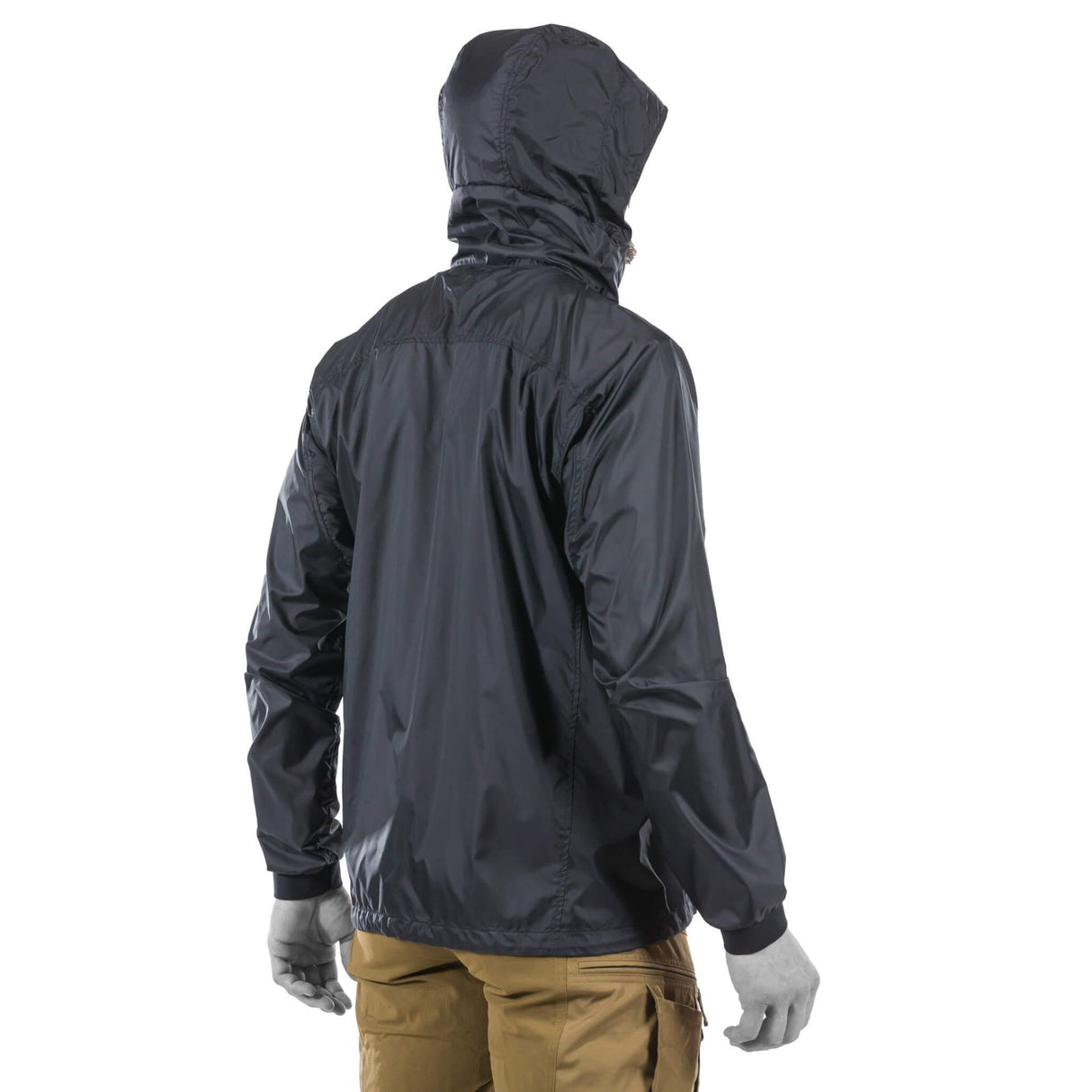 Customizable Hood Coverage: Adjustable hood and visor for optimal protection.