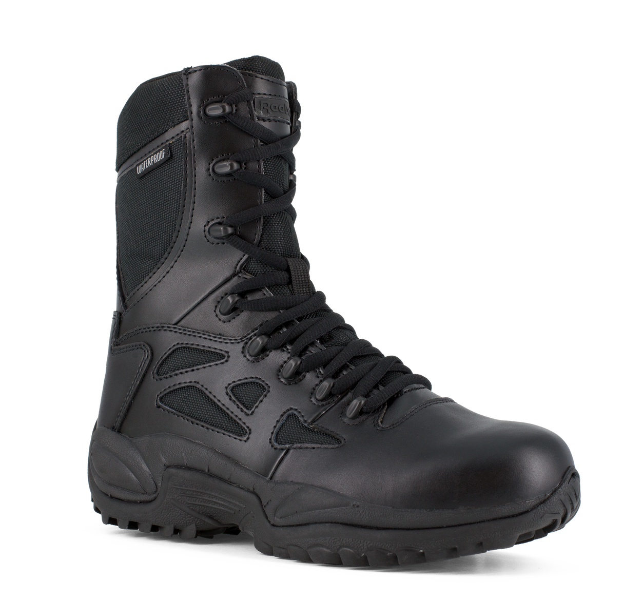 Reebok - Chaussures Rapid Response pour homme, fermeture éclair latérale de 20 cm, imperméables