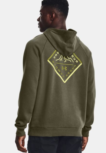 Under Armour Men's UA Rival Fleece Mountain Hoodie