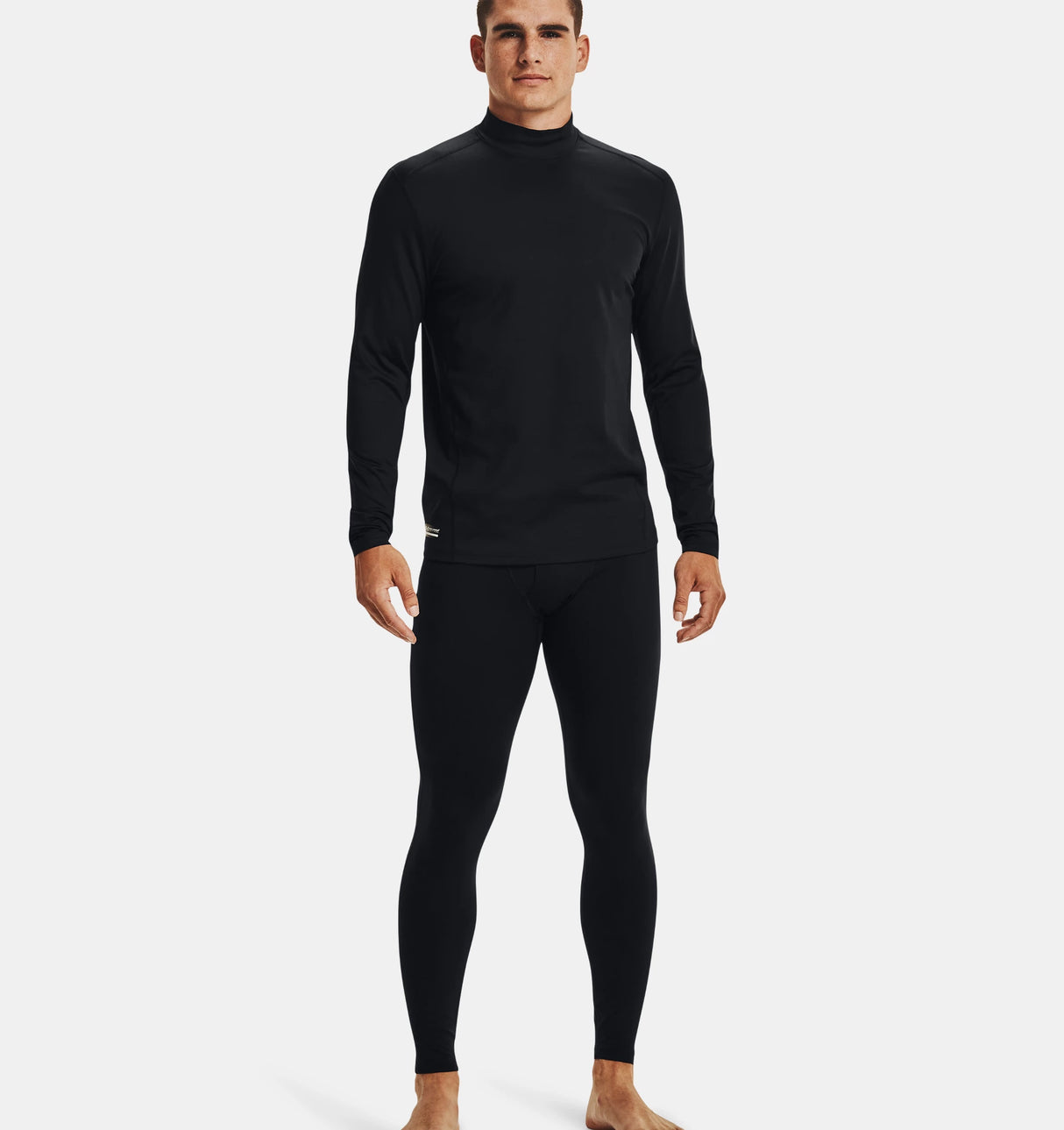Under Armour - Base de protection infrarouge tactique ColdGear pour homme