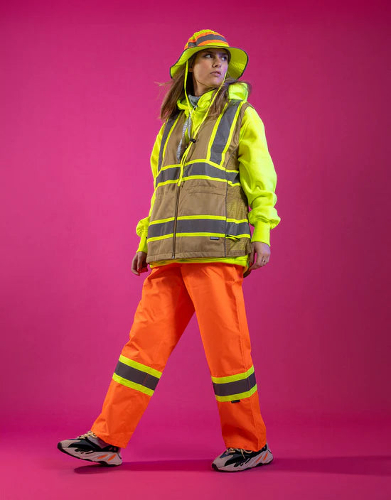 Gilet de sécurité haute visibilité pour femme