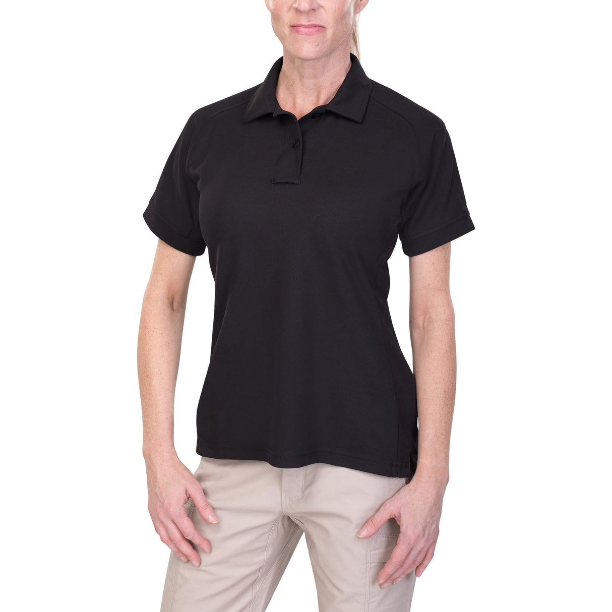 Polo tactique à manches courtes Vertx Coldblack pour femme