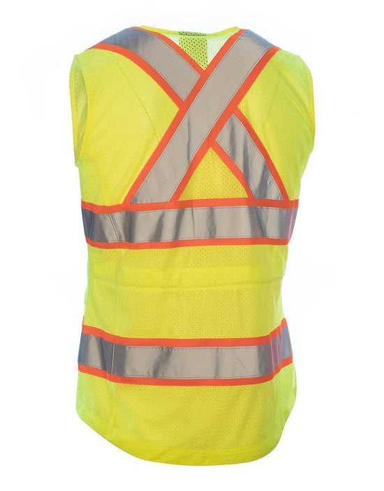Gilet de sécurité haute visibilité pour femme