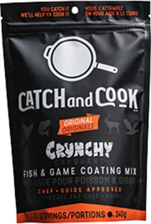 Catch and Cook - Original Crunchy Fish and Game Coating Mix (340g)