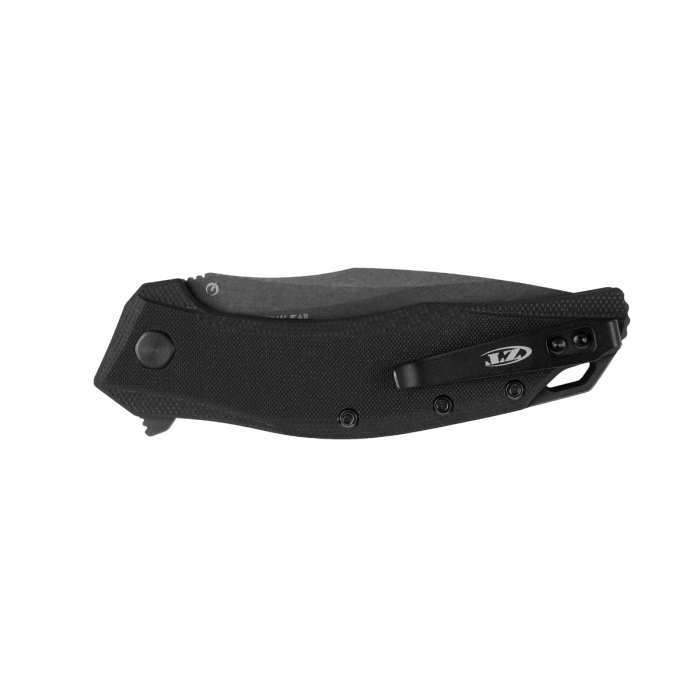 Zt Folder G-10 Drop Point Blackwash
