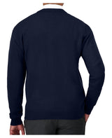 Cobmex - V-Neck, Long Sleeve, Jersey Knit