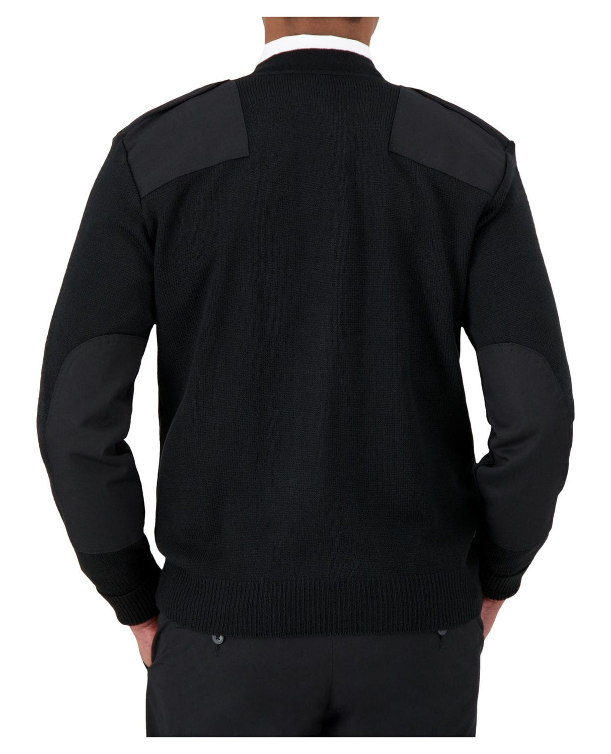 V-Neck, Zip Front Commando with Velcro Epaulettes