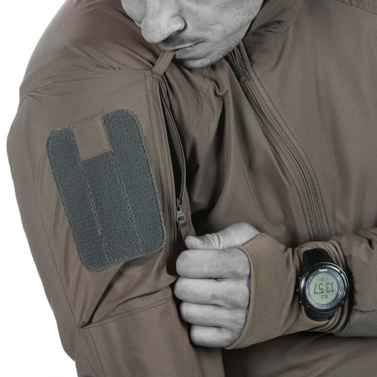 Tactical Cold Weather Wear: Stay focused with UF PRO Ace Winter Combat Shirt.