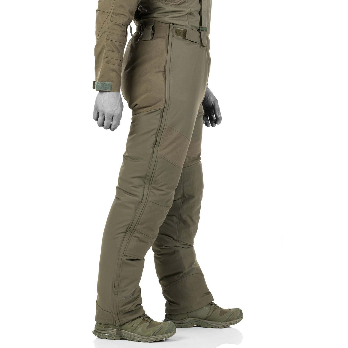 Delta OL 4.0 Tactical Winter Pants: Water-repellent and 100% windproof dual-layered ripstop fabric. UF PRO Flex/Zone® construction maintains insulation properties.