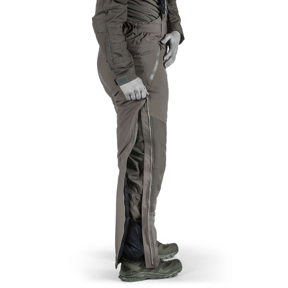 Extreme Cold Weather Pants: Windproof, water-repellent, G-Loft insulation.