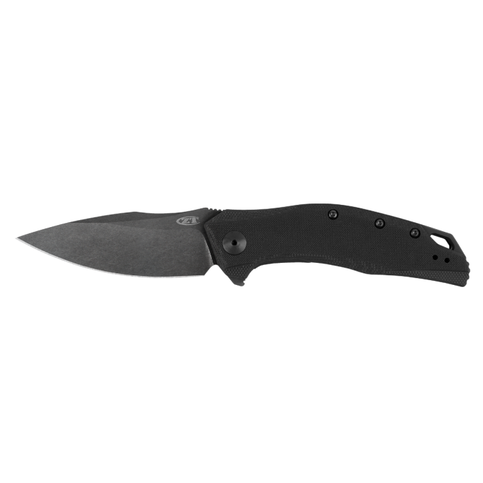 Zt Folder G-10 Drop Point Blackwash