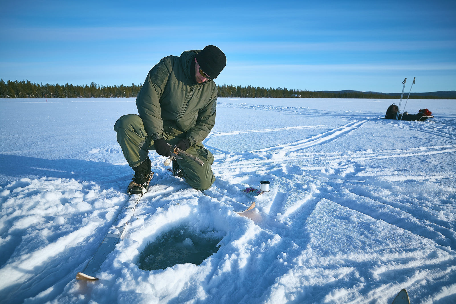 Ice Fishing Lake Winnipeg - 2025