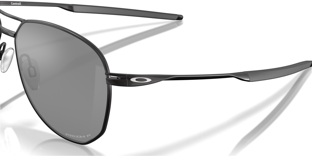 Oakley - Contrail Satin Black w/ Prizm Black Polarized