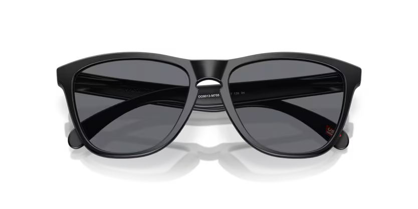 Oakley Frogskins - Matte Black w/ Grey Injected Lenses