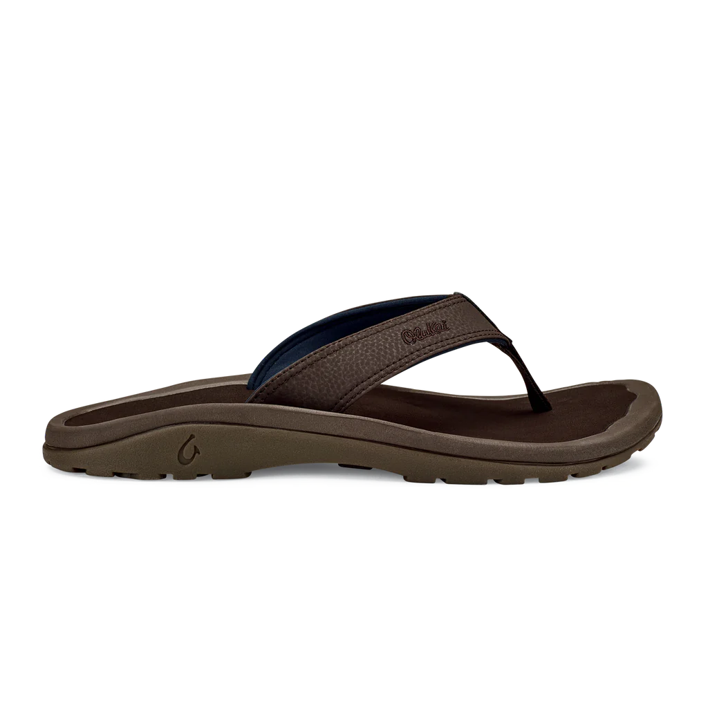 Ohana Men's Beach Sandal - Smooth drop-in footbed for anatomical fit.