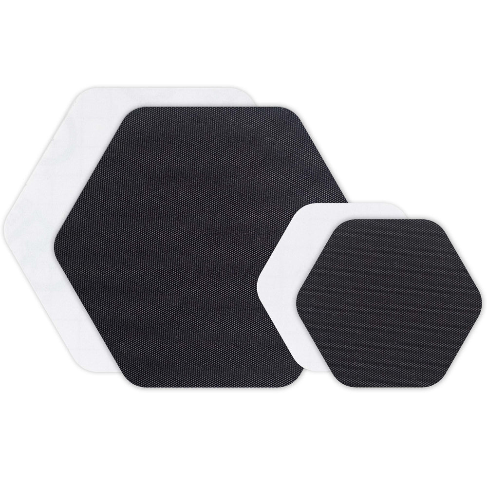 Gear Aid - Tenacious Tape Mini Patches Black & Clear 1.5" x 2.5"