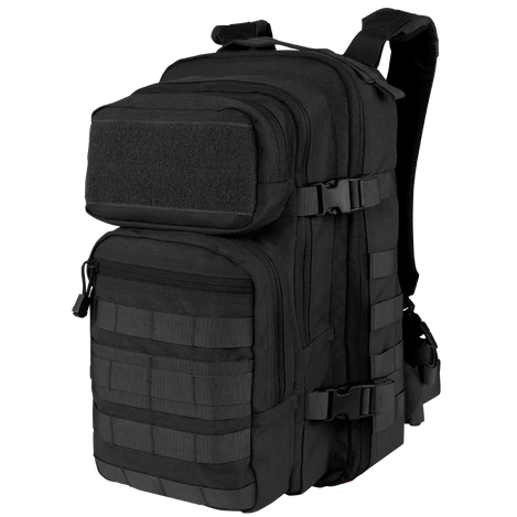 Black assault backpack hotsell