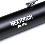 NEXTORCH - Flashlight, Dual Light Sources - Yellow & White