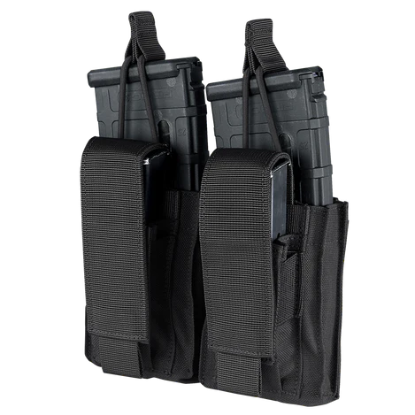 Condor GEN2 Double Kangaroo Magazine Pouch (Scorpion OCS) Condor Gen2 Double Kangaroo Mag Pouch - Black | Badlands
